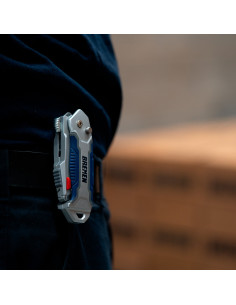 Cutter Metalico Retractil Plegable (3 Hojas) 2