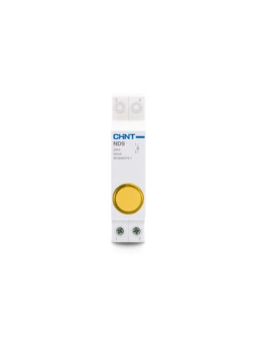 Indicador Luminoso Riel Din 230vca Amarillo