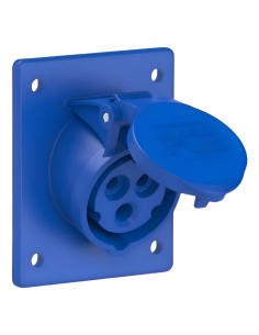 Ficha Industrial Empotrar Hembra 2x16a Con T Ip44