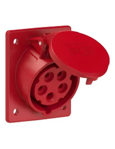 Ficha Industrial Empotrar Hembra 3x32a T Ip44