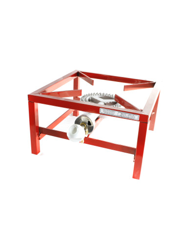Anafe Industrial 10000cal/h 1 Hornalla Cano Rojo