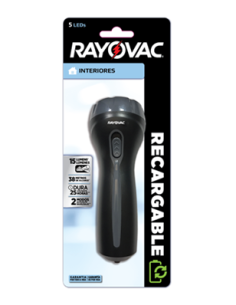 Linterna Recargable De Led Rayovac Recmini 5 Leds