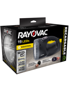 Linterna Hibrida Recargable 220v Y A 3 Pilas Aa