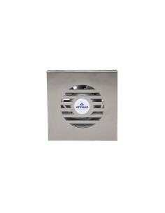 Extractor De Bano 10cm Frente Acero Inoxidable 2