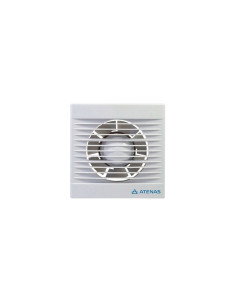 Extractor De Bano 12cm Plastico Blanco