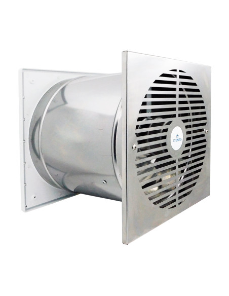 Extractor De Pared 30cm De 1/10hp Para Pared De 30cm
