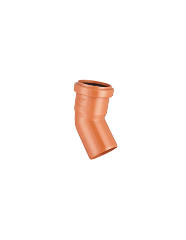 Codo Desague 45. Mh 110mm