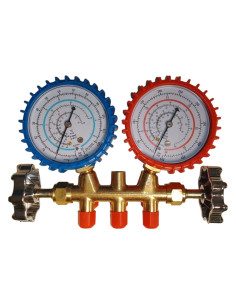 Manifold R134a Con 3 Mangueras De  90cm
