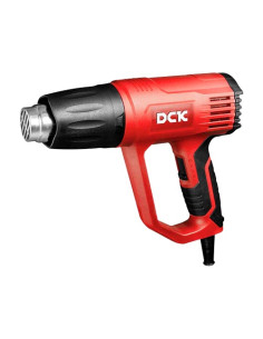 Pistola De Calor Potencia 2000w- 220v- Temperatura 50./600.c- Flujo De Aire 250/380 L/min- Incluye Boquilla Reductora