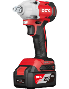 Llave De Impacto Inalambrica- 2 Baterias 4.0ah - 2200 Rpm- Potencia 380w Max- Torque 350nm- Tamano De Perno M12-m16- Motor Br