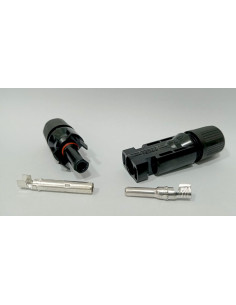 Conector Mc4 Par Macho Hembra
