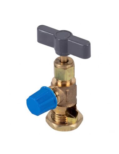 Llave Pinche Bronce Con Volante