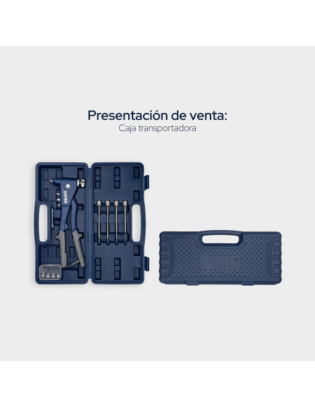 Remachadora Dual Profesional