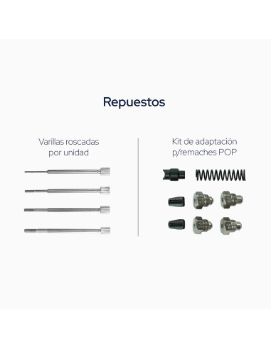 Remachadora Dual Profesional